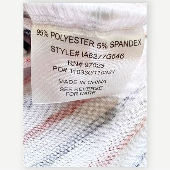 Rebellious One Sleeveless Striped Tie Front Lightweight Tank Top Shirt. Small. - Picture 9 of 9